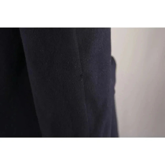 Lit Brothers Navy 100% Cashmere Continental Cashmere Vienna Austria Overcoat~ L - Picture 7 of 10
